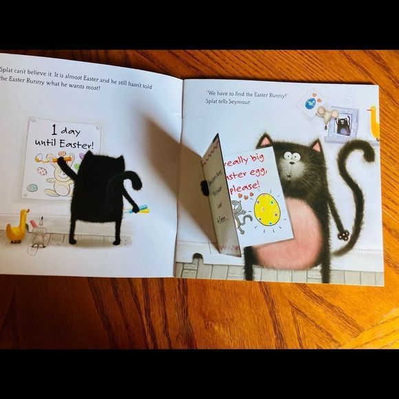 Splat the Cat 🐈⬛ Where’s the Easter Bunny 🐰 ? - Picture 3 of 12